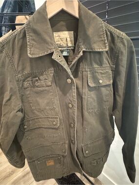 Vintage Lauren Ralph Lauren, Petite Sm, Fly Fishing Utility Jacket 100% Cotton